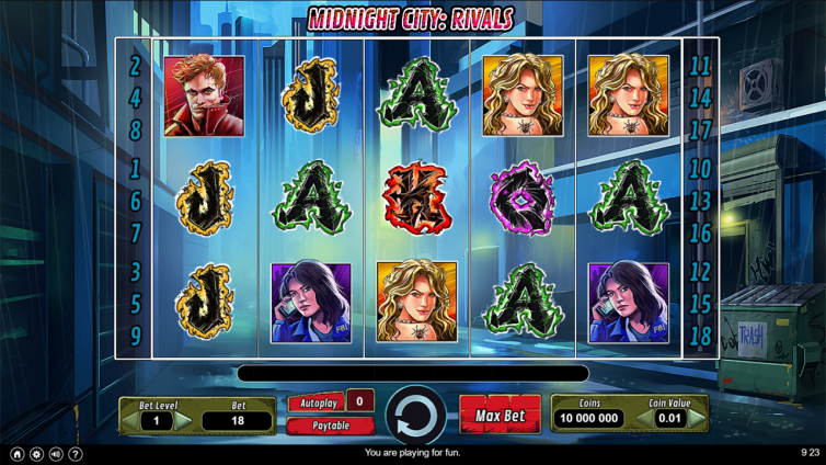 Midnight Rivals – Video Slot Game